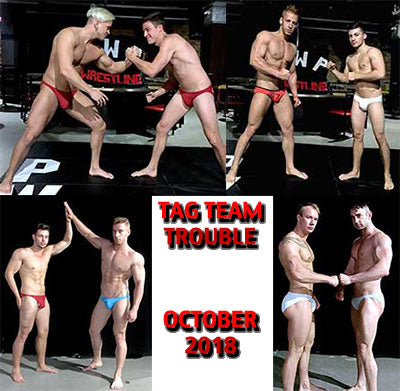 2018 TAG TEAM TROUBLE DVD + 2 SINGLE MATCHES